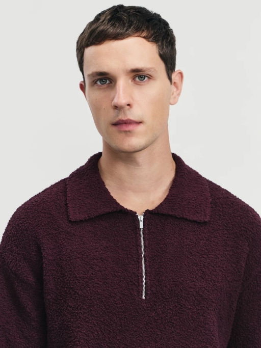 Джемпер relax fit на молнии / Zarina