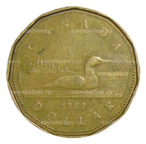 Монета 1 доллар 1989 года Канада