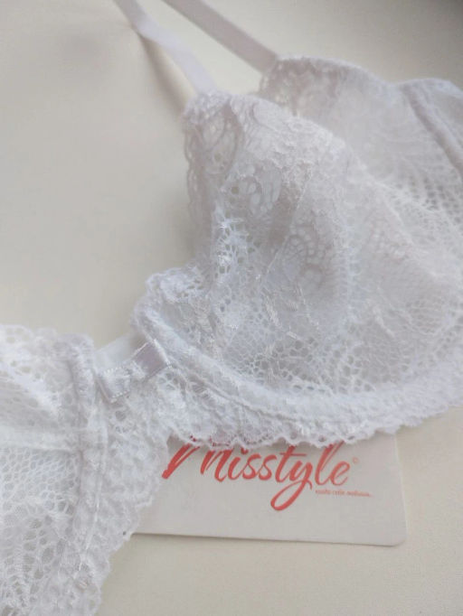 Бюстгальтер Misstyle 2543 Серебристый пион  фото 15