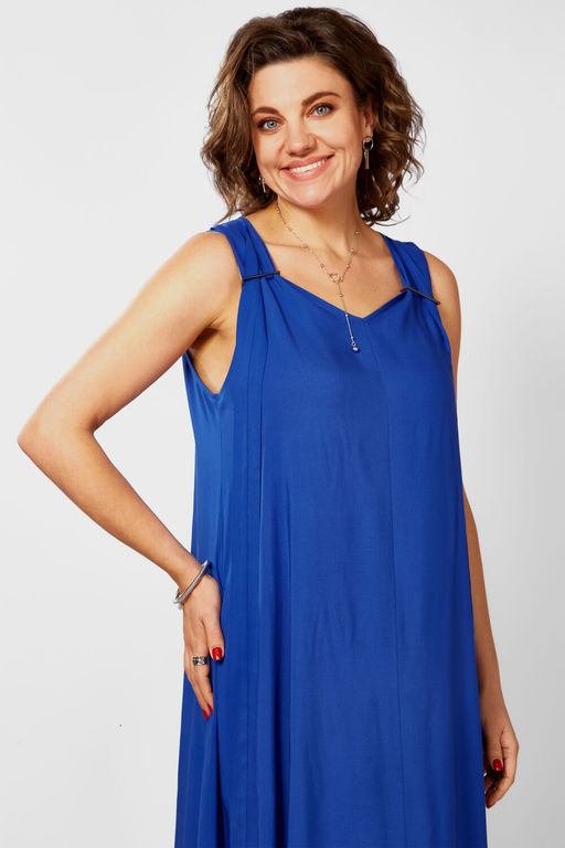 Платье BegiModa 1053 василёк