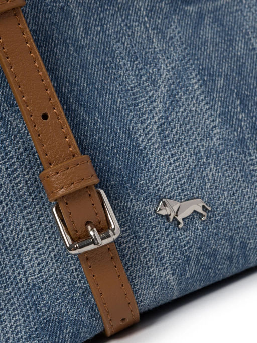 Сумка Labbra L-HF4277-1 l.blue jeans/luggage фото 4