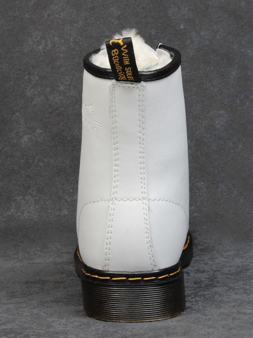 04-MB6021-2 WHITE Ботинки зимние женские (натуральная кожа, натуральный мех) - Фабричный китай фото 24