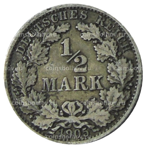 1/2 марки 1905 года A Германия
