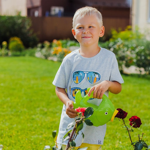 Лейка детская, 1 л, с рассеивателем, Рыбка - Simaland фото 6