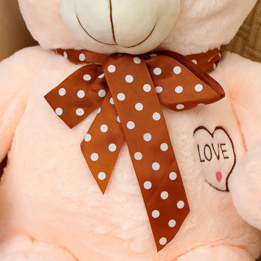 Мягкая игрушка «Медведь» с сердцем, 70 см, МИКС