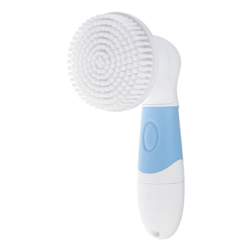 Прибор для ухода за лицом SR-03A, влагостойкий, чистка и пилинг, от батареек 4хАА, белый