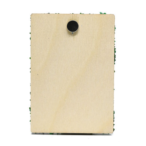 Магнит Конь в подкове  с каменной крошкой 70*95мм - Радуга камня фото 2