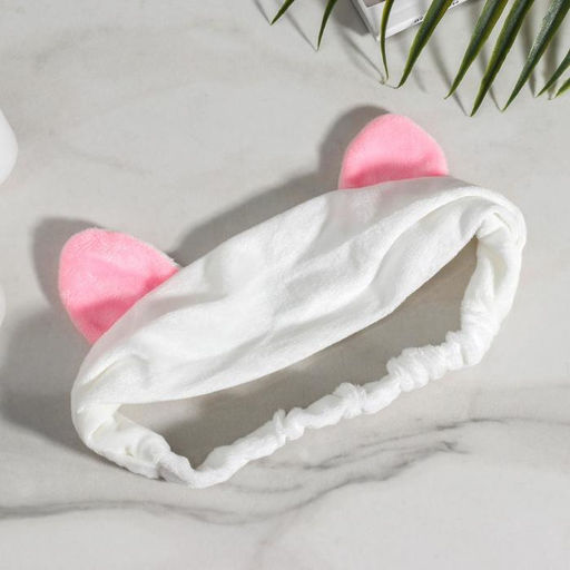 Цена за 12 шт. Повязка для умывания Ушки, цвет МИКС - Simaland фото 8