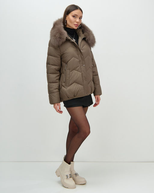 Куртка зимняя с мехом Бренд: Visdeer фото 4