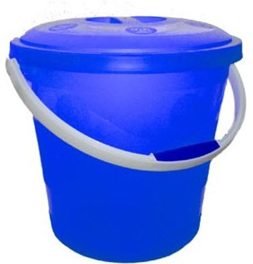Ведро 16,0л. фирменное с крышкой (БРИГ) Бр.1.32