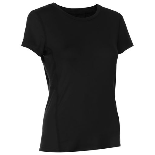 Футболка со вставками женская Resport, бифлекс, размер 42 (XS), чёрная