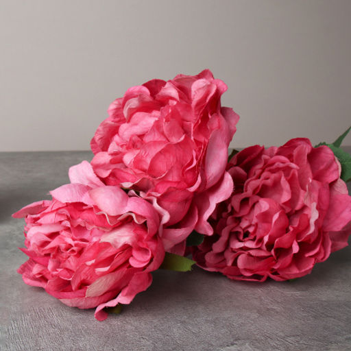 Цветок искусственный Пион букет 78 см / SK-01 /уп 2/300/ - Галеонтрейд фото 4