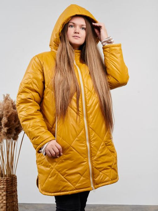 Полупальто Руди горчичный - Yollochka фото 8