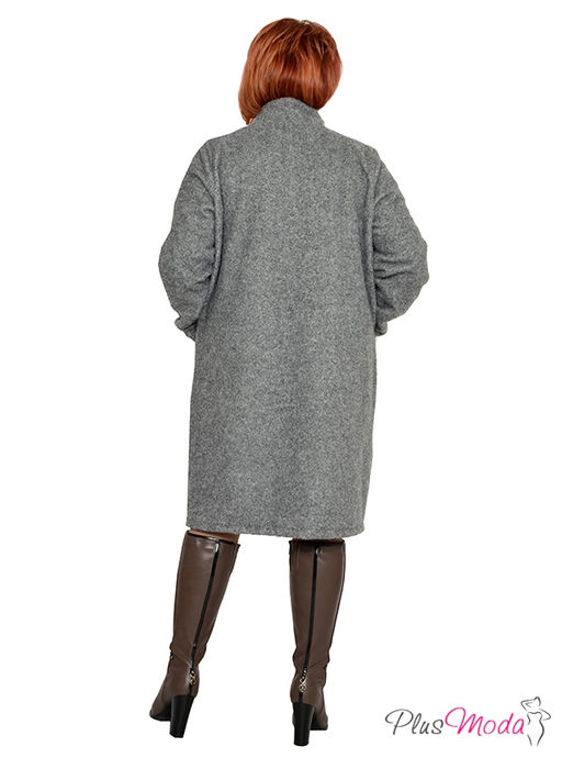 Жакет-дубленка Модель №1315 размеры 44-84 - Plusmoda фото 6