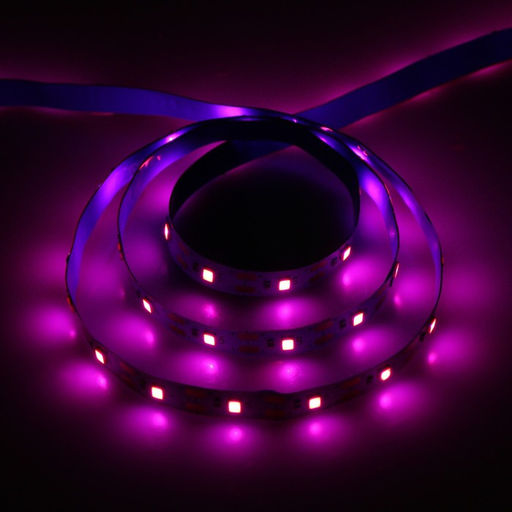 Фитолента для растений Luazon Lighting, светодиодная, 6.2 Вт, 1 м, IP20, 5 В, 60 LED/м, USB, SMD5050, мультиспектральная