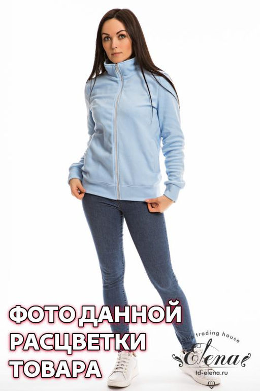 Толстовка (флис) Арт. 319163ВШ Бирюза - Елена фото 2