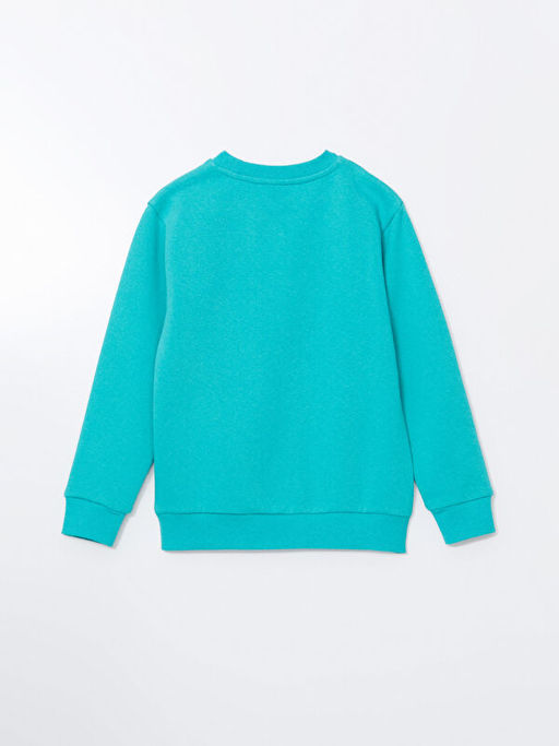Bisiklet Yaka Erkek ?ocuk Sweatshirt - Waikiki фото 3