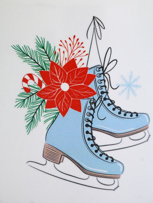 УЦЕНКА Кружка Зимние коньки, 530 мл