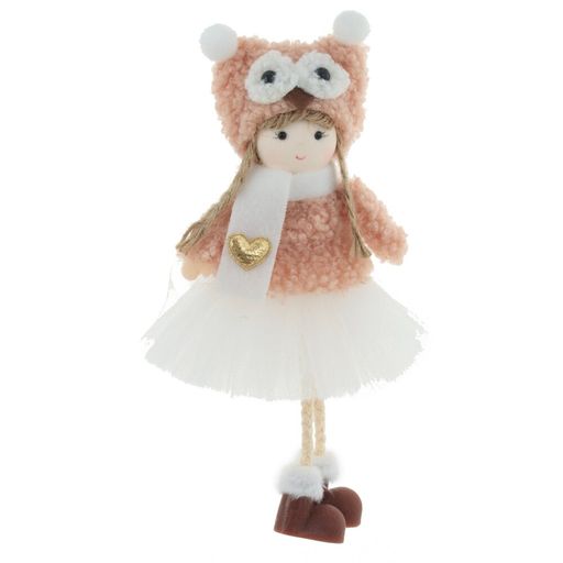 Изделие декоративное подвесное "Девочка", L9 W7 H19 см, 3в.