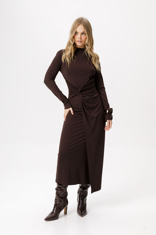 Платье Pirs 6240 коричневый