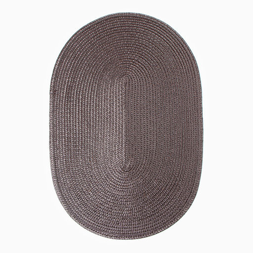 Салфетка сервировочная Доляна «Лофт», форма овал, 45×30 см, коричневая