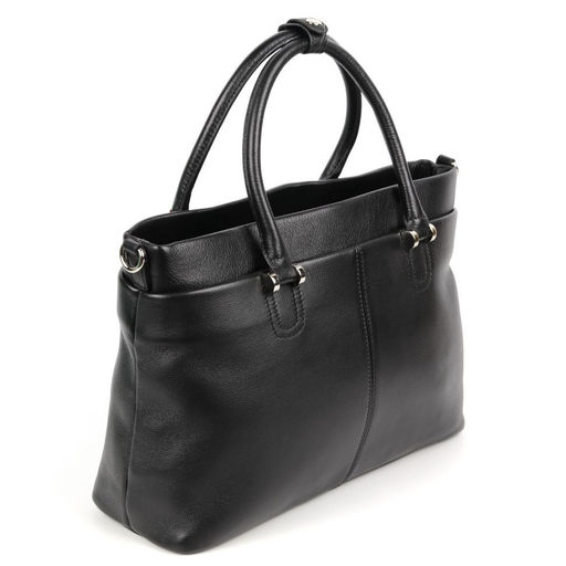 Женская кожаная сумка Sergio Valentini SV-SZ-707 Блек  фото 3