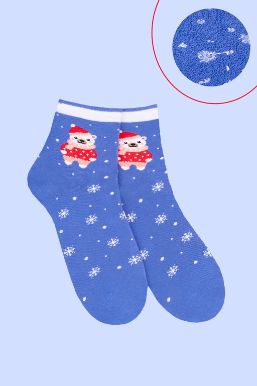 Цена за 9 пар. Носки Каникулы детские плюш