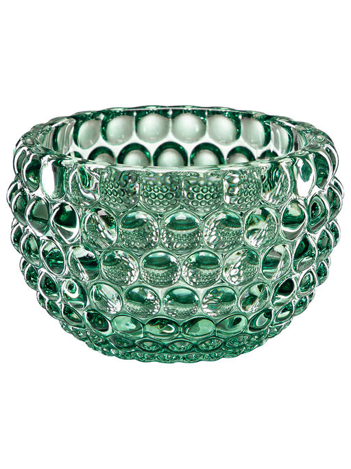 Горшочек д/меда 150 мл 8,5*8,5*11 см "Пузырьки" зеленый