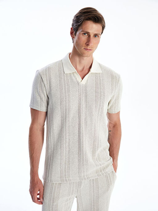 Polo Yaka K?sa Kollu Erkek Ti??rt