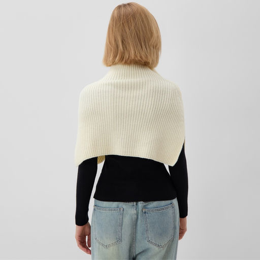 Шарф - манишка женская MINAKU, молочный, размер one size