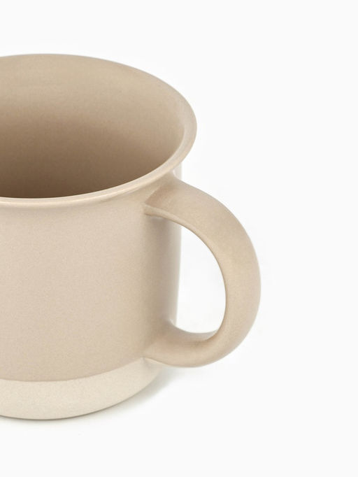 Кружка чайная керамическая Любимой мамочке, 400 мл, ручная работа