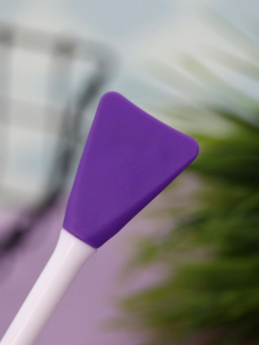 Двусторонняя кисть-щётка для лица "Polar Clean", purple