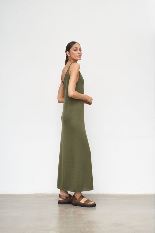 Платье Cotton Khaki - Erist store фото 4