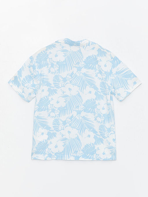 Desenli K?sa Kollu Erkek ?ocuk G?mlek - Waikiki фото 2