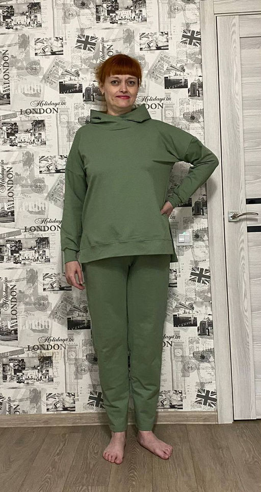 Костюм Шарлот (двухнитка)_300/оливковый - Ihomelux фото 18