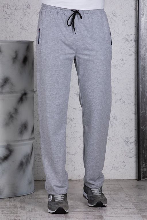 Брюки спортивные 
 3.MM110A-серый-светлый