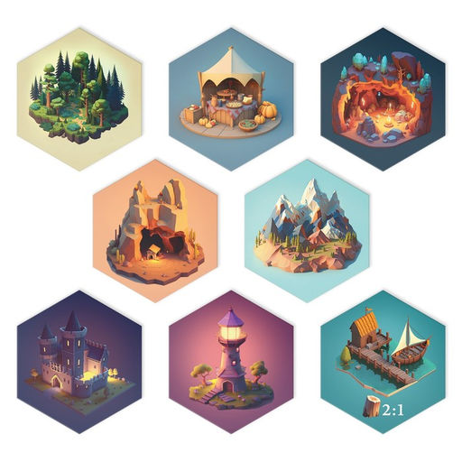 Настольная игра Игра за власть, 167 карт, 174 жетона, 41 тайл, 2 кубика, 10+ - Лас играс фото 6