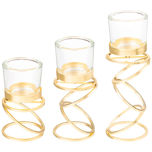 Набор подсвечников из 3-х шт. 13/17/21,5 см 120-207 120-207 /АРТИ-М/