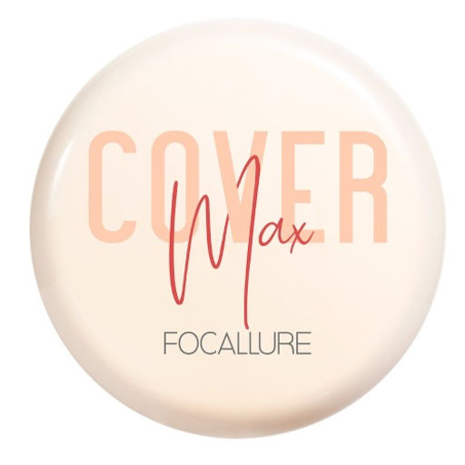 FOCALLURE Пудра для лица Covermax Two way cake Pressed Powder тон 02, 6,8 г  фото 2