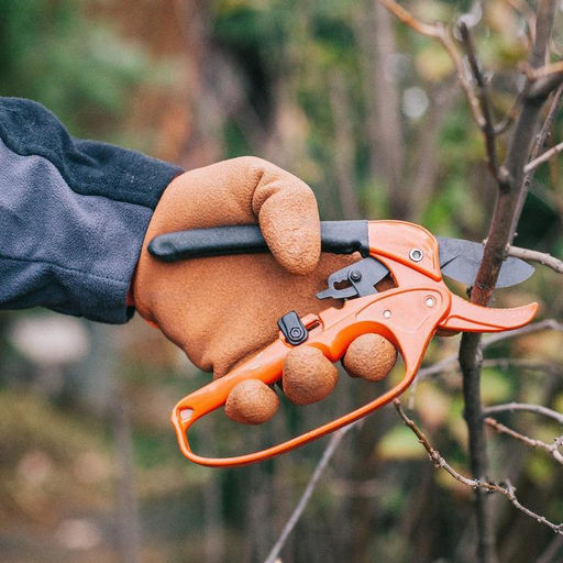 Секатор контактный, 7 (18 см), с храповым механизмом, пластиковые ручки, Greengo фото 14