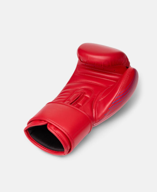 Перчатки боксерские INSANE RBF IN25-BG700, красный, 10 oz  фото 4