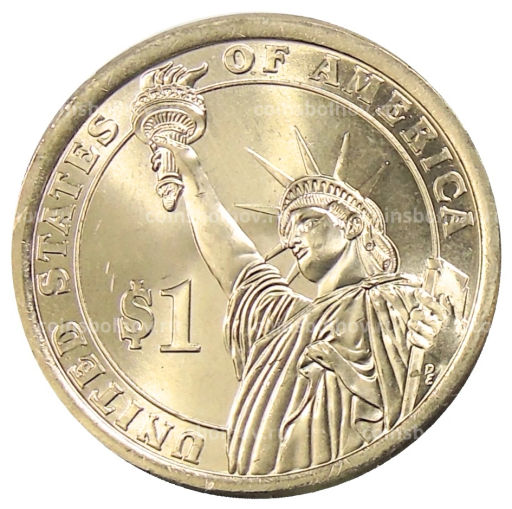 Монета 1 доллар 2015 года Р США 33-й президент США Гарри Труман