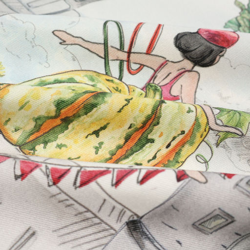 Набор салфеток «Этель» Circus show, 40×40 см - 4 шт., 100% хлопок., 190 г/м²