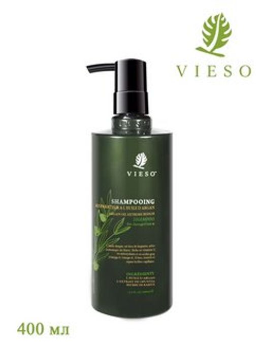 Vieso Shampoo Argan Глубоко восстанавливающий шампунь с аргановым маслом, 400 мл