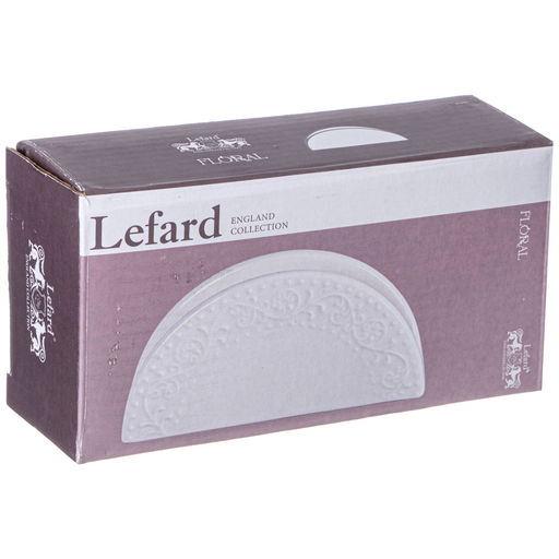 Салфетница Lefard Floral 14.5×4 см фарфор  фото 2