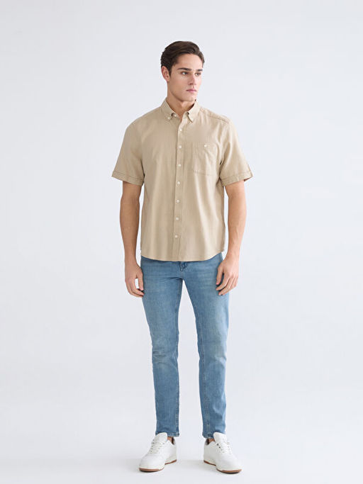 Regular Fit Poplin Erkek G?mlek