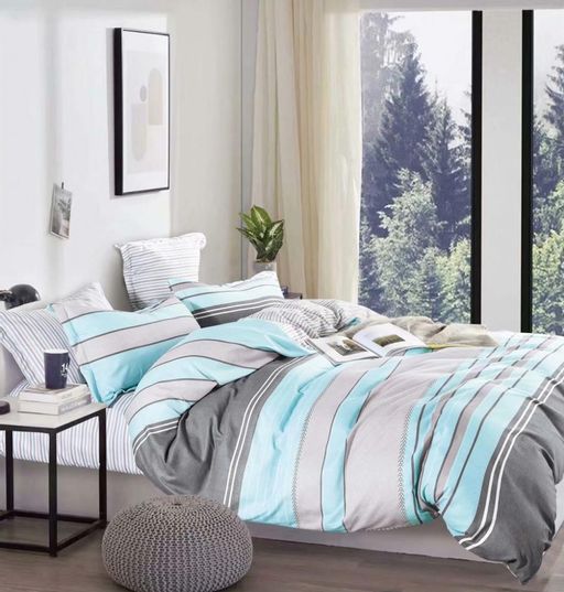 КПБ Alanna Home на резинке по кругу ALAHR071 Семейный