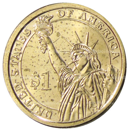 1 доллар 2013 года D США Уильям Мак-Кинли 25-й президент США