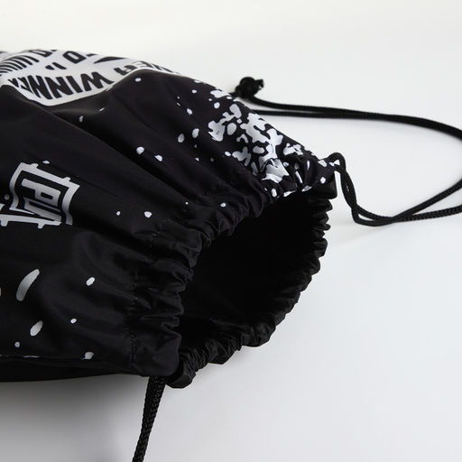 Мешок для обуви, 34*0,1*45, отд на стяжке, черный - Simaland фото 3