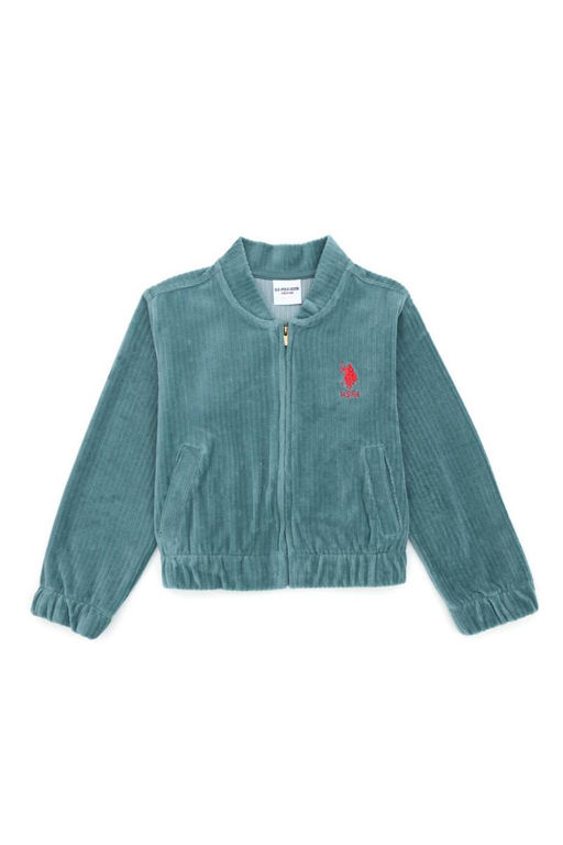 U. S. Polo Assn / Мятный свитшот для девочки - U.s. polo assn фото 2